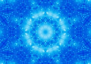 Psychic Training - Celestial Blue Mandala